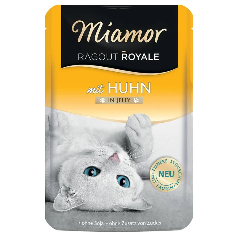 Miamor Ragù Royal in gelatina 22 x 100 g (Pollo)