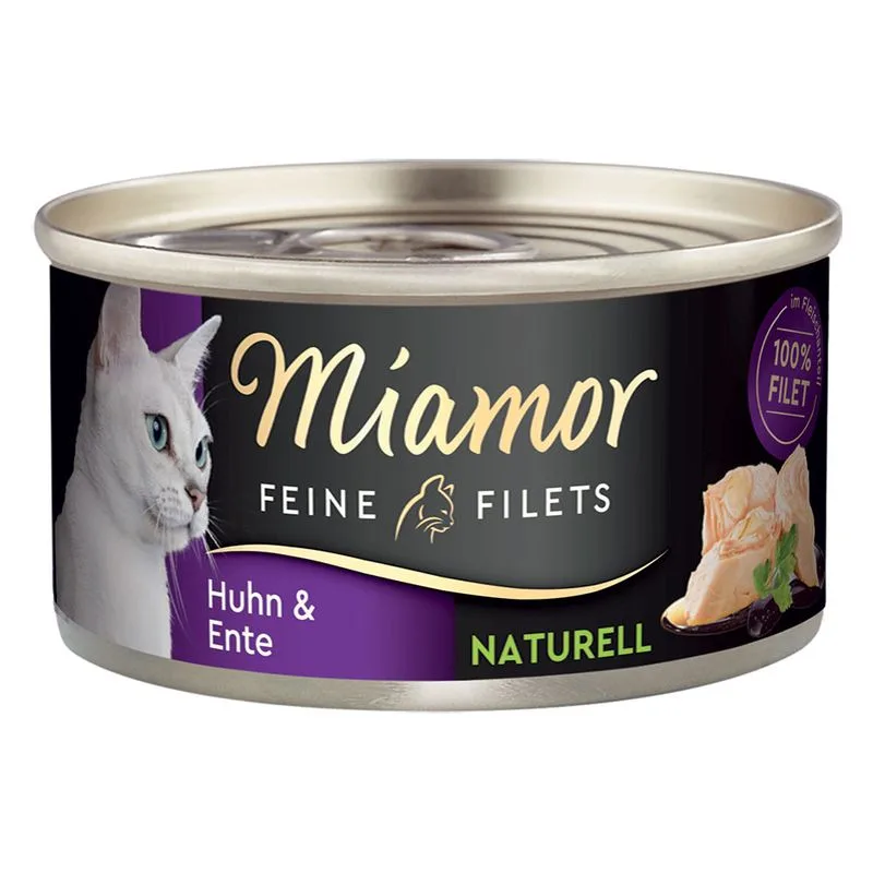 Set prova misto! Miamor Delicato Filetto Naturale 12 x 80 g (Pollo e anatra)