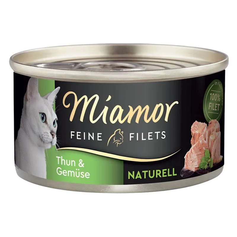 Set prova misto! Miamor Delicato Filetto Naturale 12 x 80 g (Tonno e verdure)