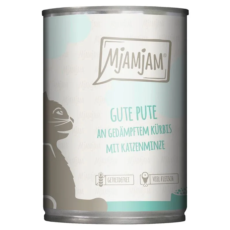 MjAMjAM 24 x 400 g (Tacchino & Zucca al vapore)