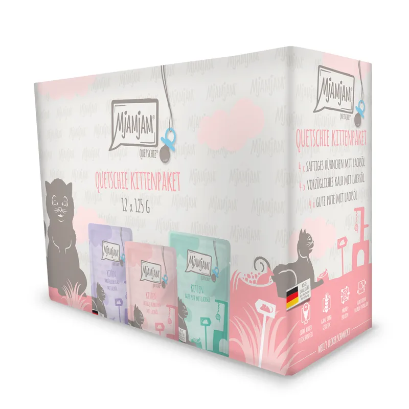 MjAMjAM Buste Kitten Pacco misto 12 x 125 g