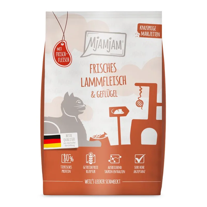 MjAMjAM Croccanti Pasti Agnello & Pollame (1,5 kg)