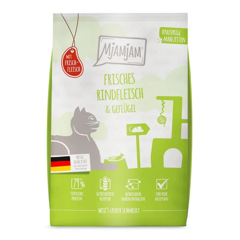 MjAMjAM Croccanti Pasti Manzo & Pollame (1,5 kg)
