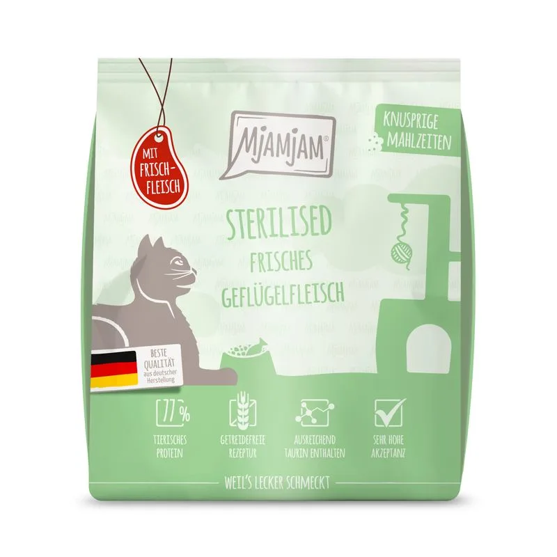 MjAMjAM Croccanti Pasti Sterilised Pollame (300 g)