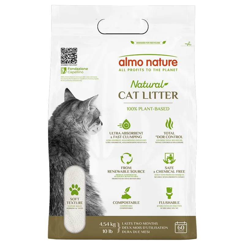Lettiera Almo Nature Soft Texture (Set %: 2 x 4,54 kg)