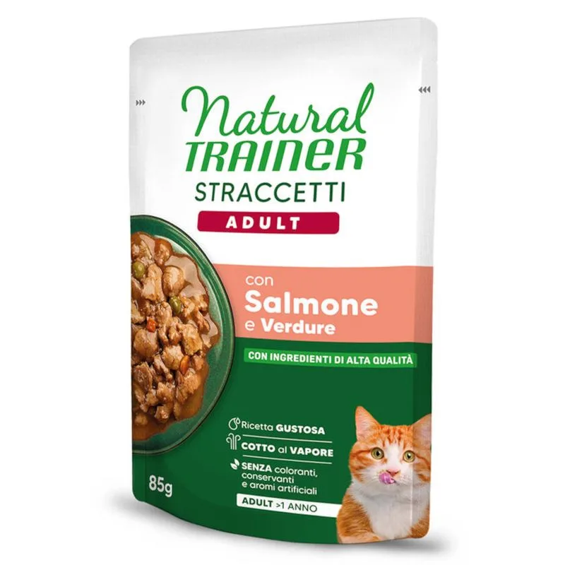 Natural Trainer Adult Straccetti in salsa 44 x 85 g (Salmone)