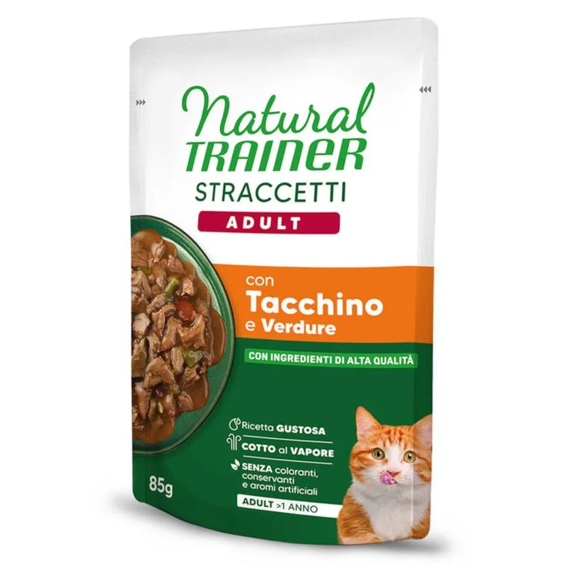 Natural Trainer Adult Straccetti in salsa 44 x 85 g (Tacchino)