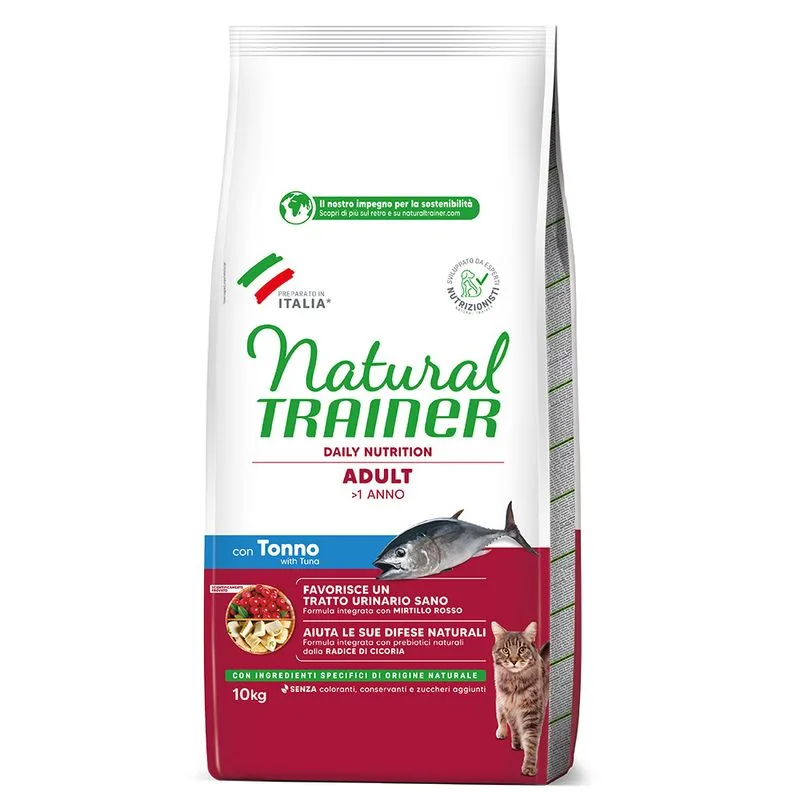 Natural Trainer Adult con Tonno Crocchette per gatti (Set %: 2 x 10 kg)