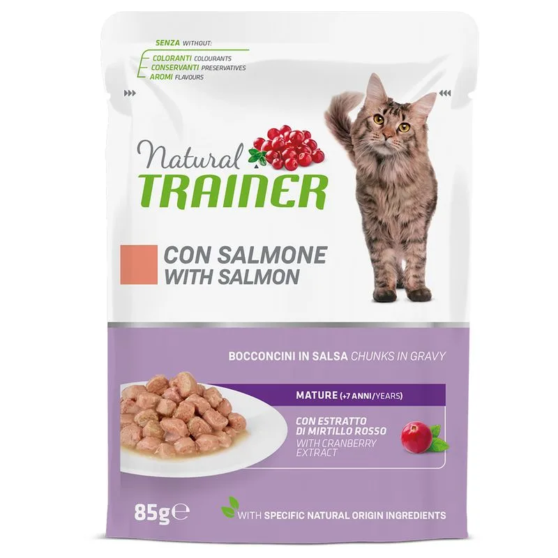 Natural Trainer Mature con Salmone (Set %: 24 x 85 g)