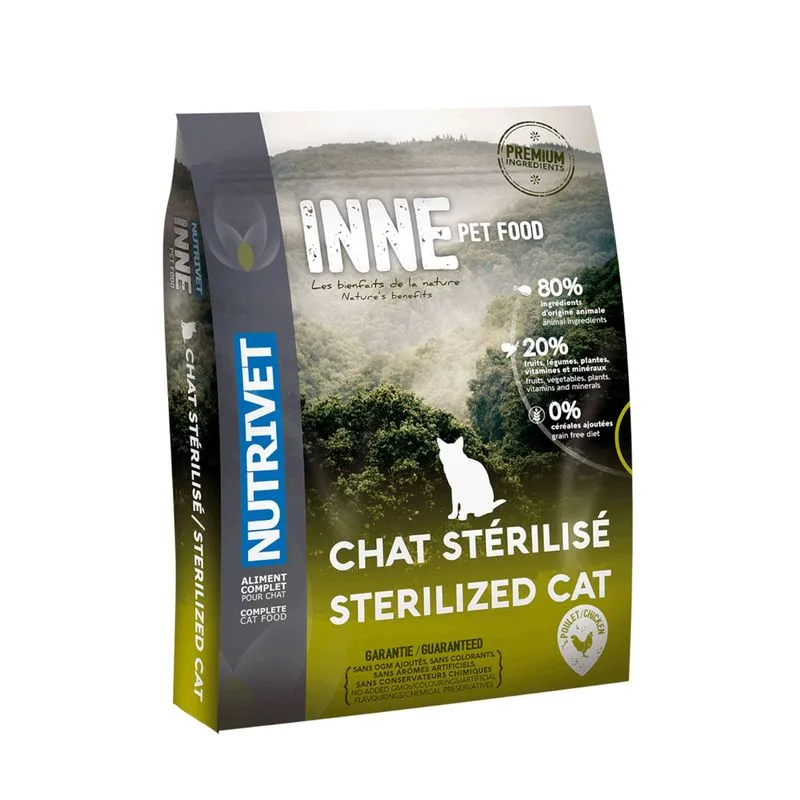 Nutrivet Inne Sterilised Crocchette gatto (2 x 6 kg)