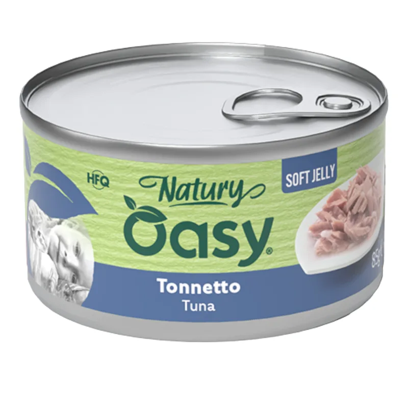 Oasy Natural 85 g (Set %: 24 x 85 g Tonno)