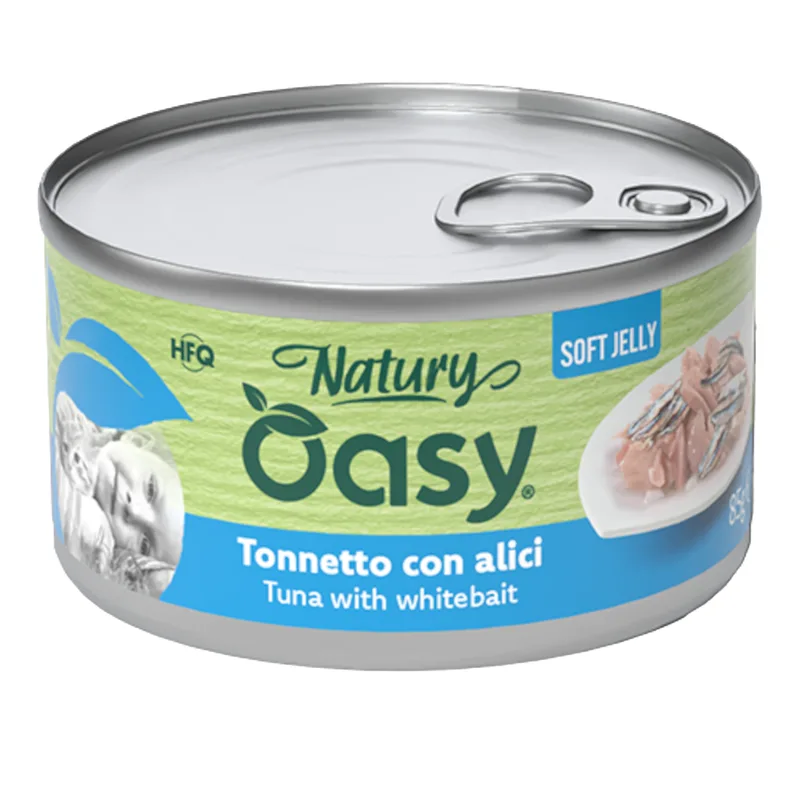 Oasy Natural 85 g (Tonno con pesce bianco)