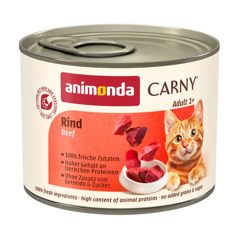 animonda Carny Adult 24 x 200 g (Manzo)