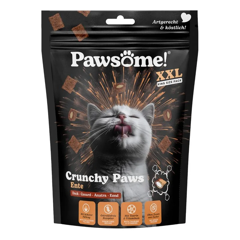 Pawsome Crunchy Paws (Set %: Anatra (3 x 150 g))