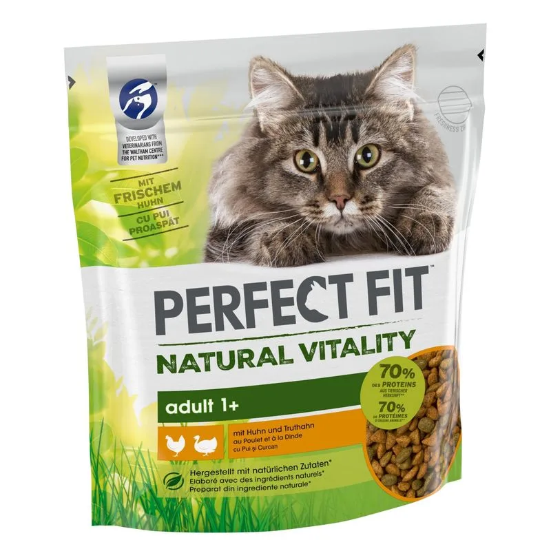 Perfect Fit Natural Vitality Adult 1+ Pollo & Tacchino (Set %: 6 x 650 g)