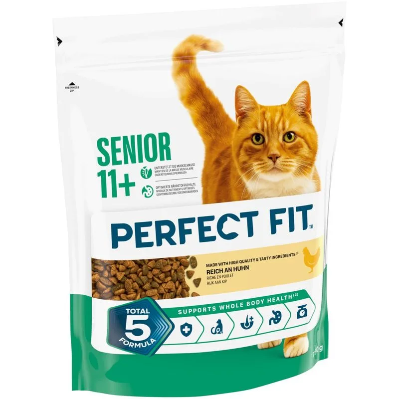 Perfect Fit Senior 11+ Ricco di Pollo (Set %: 6 x 750 g)