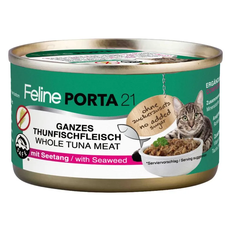 Feline Porta 21 24 x 90 g (Tonno con Alga Seetang)