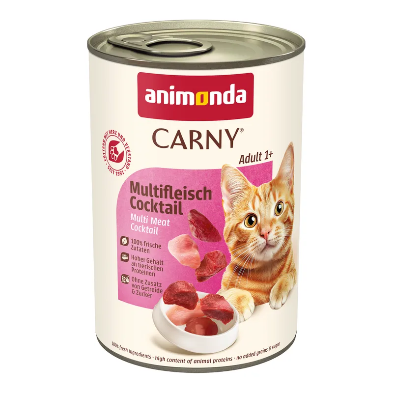 animonda Carny Adult 24 x 400 g (Cocktail Multicarne)