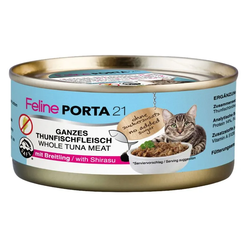 Feline Porta 21 6 x 156 g (Tonno con Sarde)