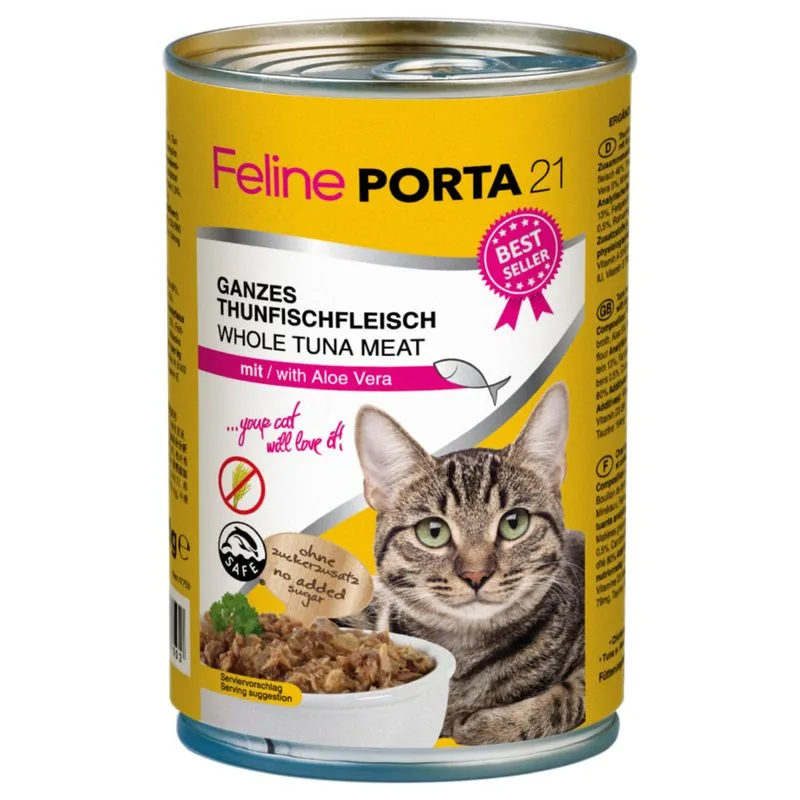 Feline Porta 21 6 x 400 g (Tonno con Aloe)