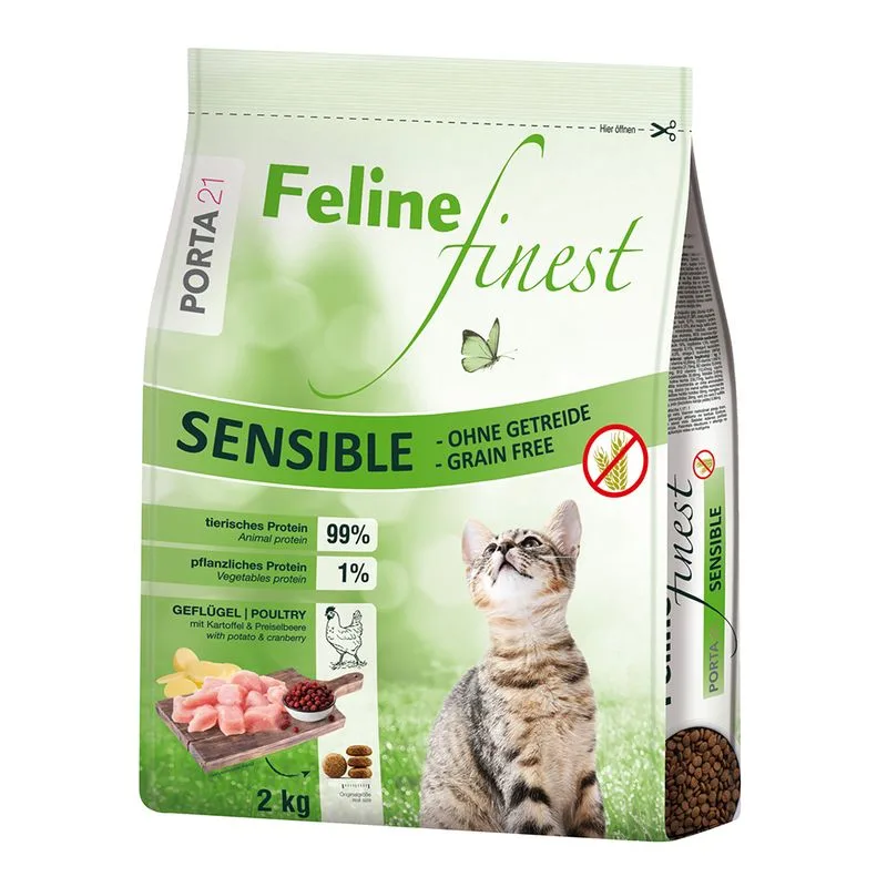 Porta 21 Feline Finest Sensible - Grain free (Set %: 2 x 2 kg)