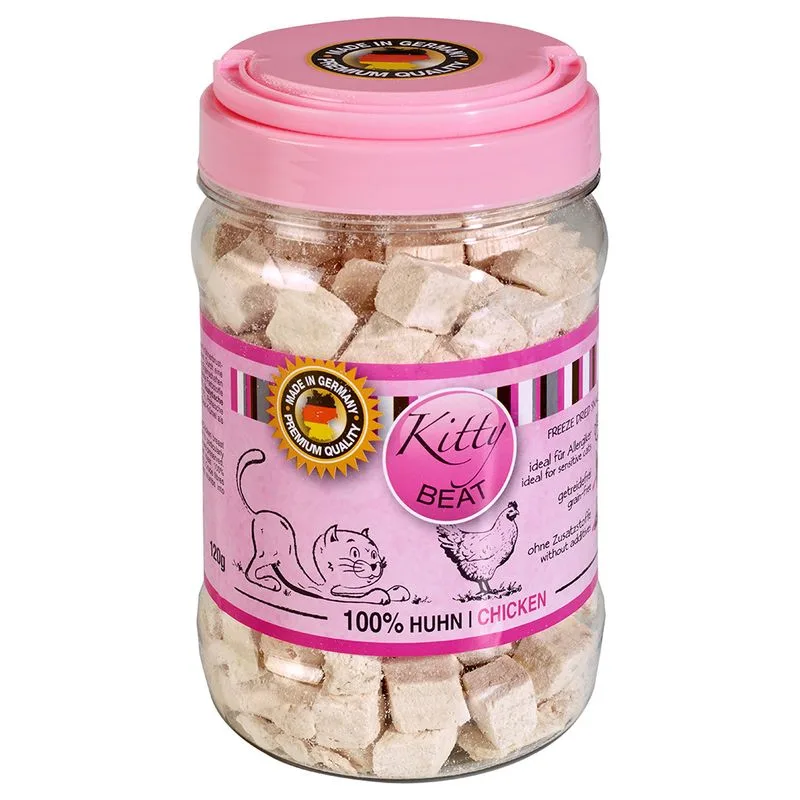 Porta 21 Kitty Beat con pollo (Set %: 3 x 120 g)