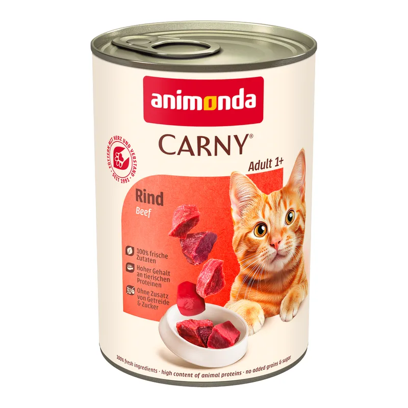 animonda Carny Adult 24 x 400 g (Manzo)