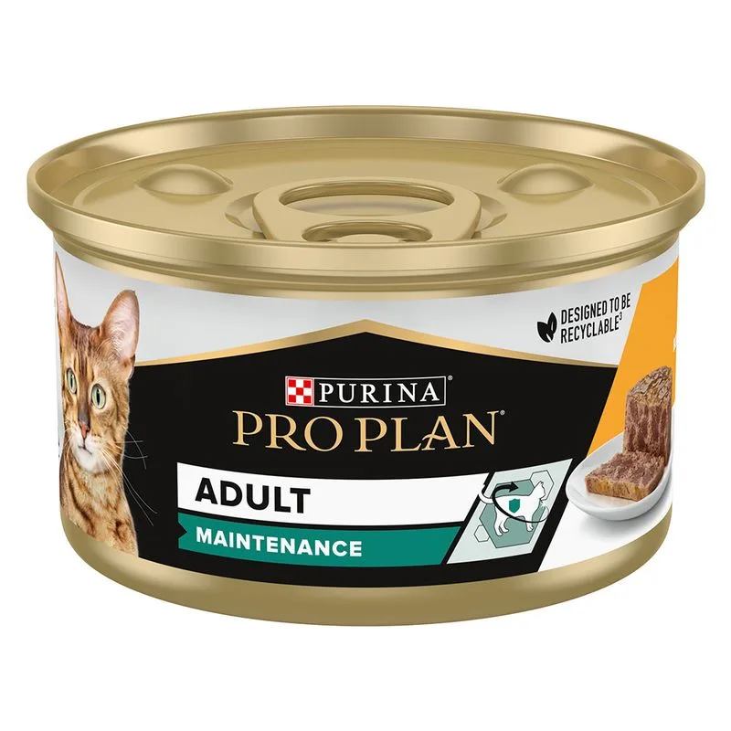 4 + 1 gratis! 30 x 85 g / 120 X 85 g PURINA PRO PLAN (120 x 85 g Adult Maintenance Pollo)