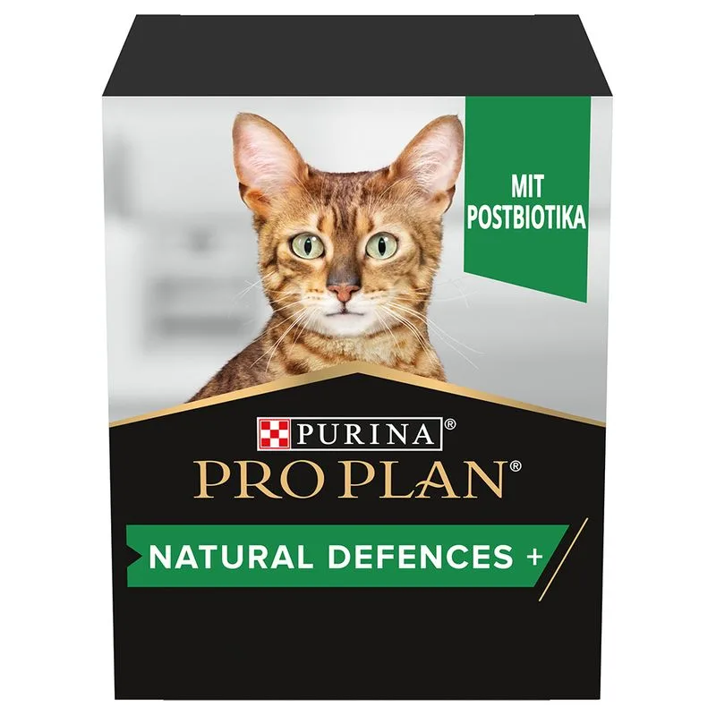 PRO PLAN Cat Adult Natural Defences Alimento complementare gatti (Set %: 2 x 60 g)