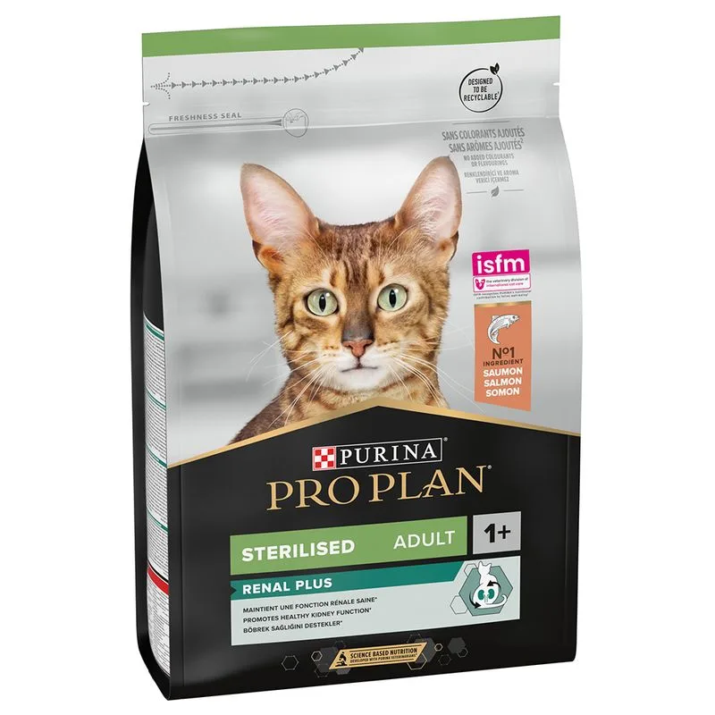 PURINA PRO PLAN Sterilised Adult Renal Plus Salmone (Set %: 2 x 3 kg)