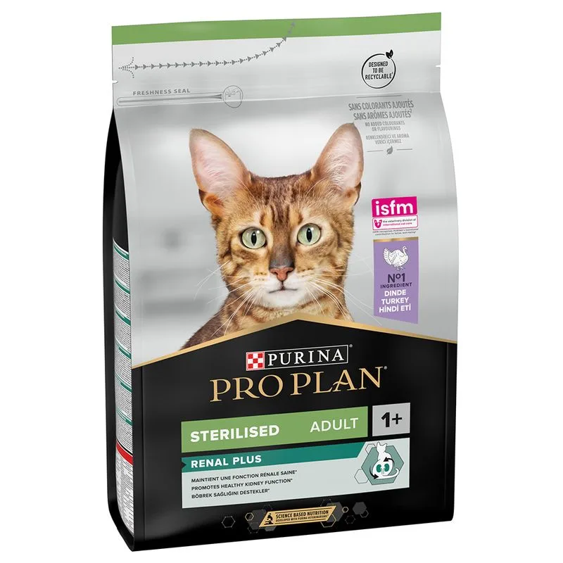 PURINA PRO PLAN Sterilised Adult Renal Plus Tacchino (Set %: 2 x 3 kg)