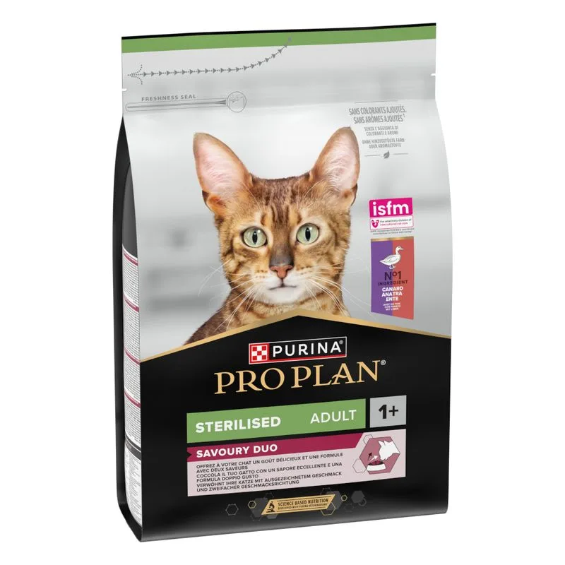 PURINA PRO PLAN Sterilised Adult Savoury Duo Anatra & Fegato (3 kg)