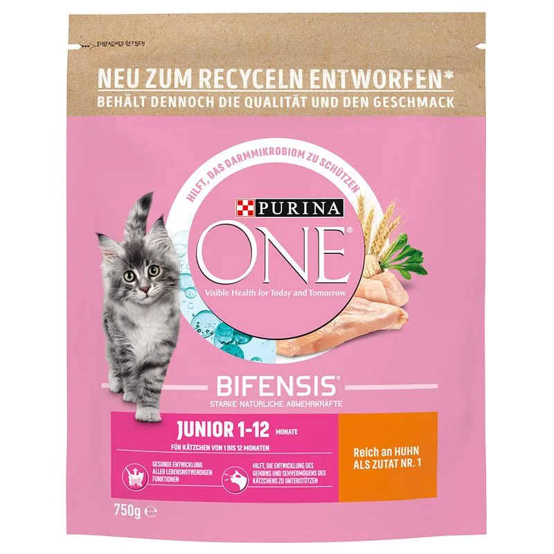 PURINA ONE Junior Crocchette per gatti (750 g)