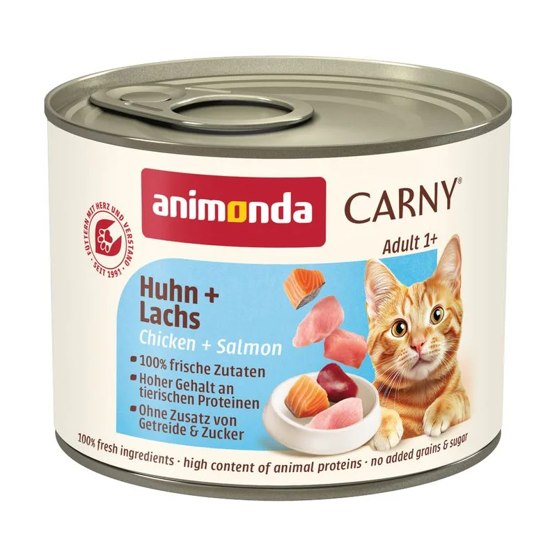 animonda Carny Adult 6 x 200 g (Pollo & Salmone)
