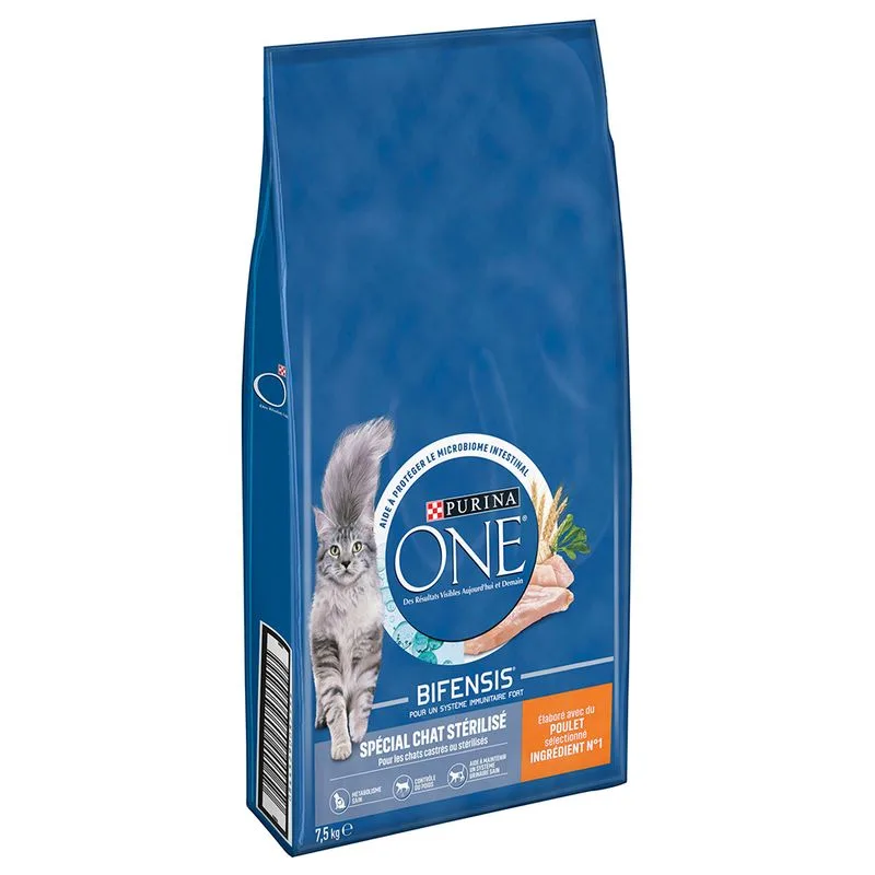 PURINA ONE Sterilised al Pollo Crocchette per gatto (Set %: 2 x 7,5 kg)