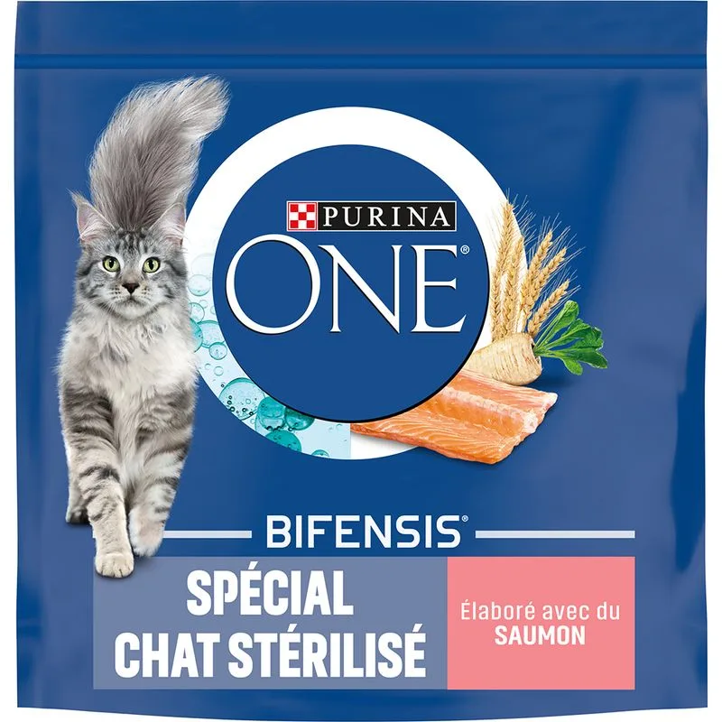PURINA ONE Sterilized Salmone Crocchette per gatto (1,5 kg)
