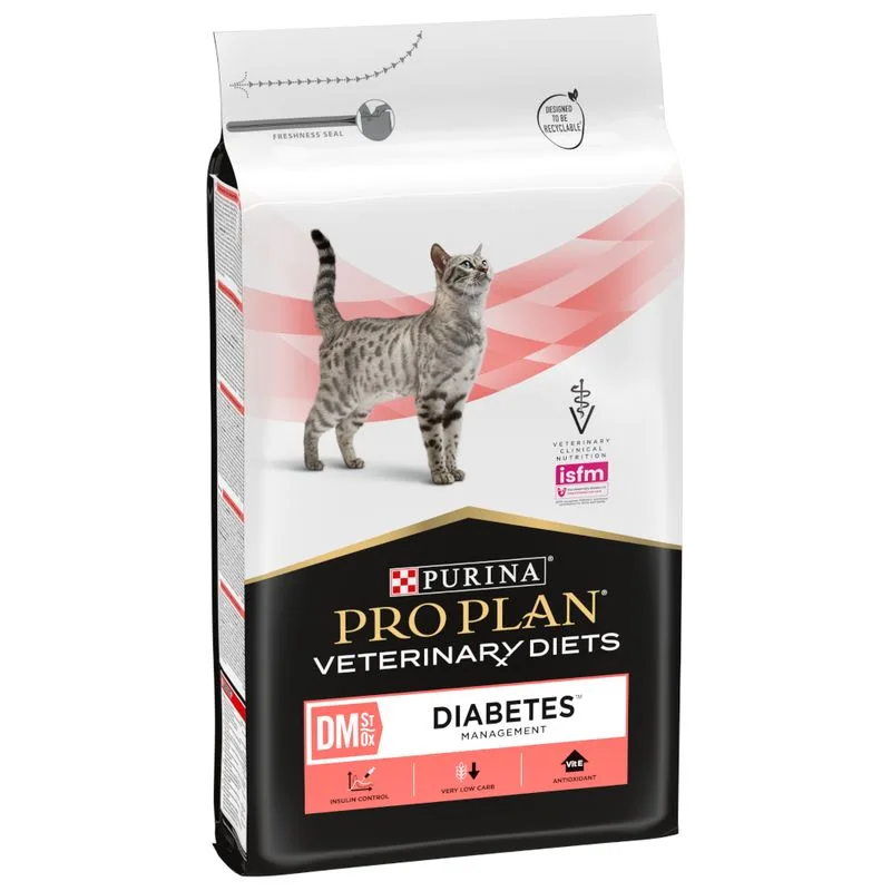 PURINA PRO PLAN Veterinary Diets Feline DM ST/OX - Diabetes Management (Set %: 2 x 5 kg)
