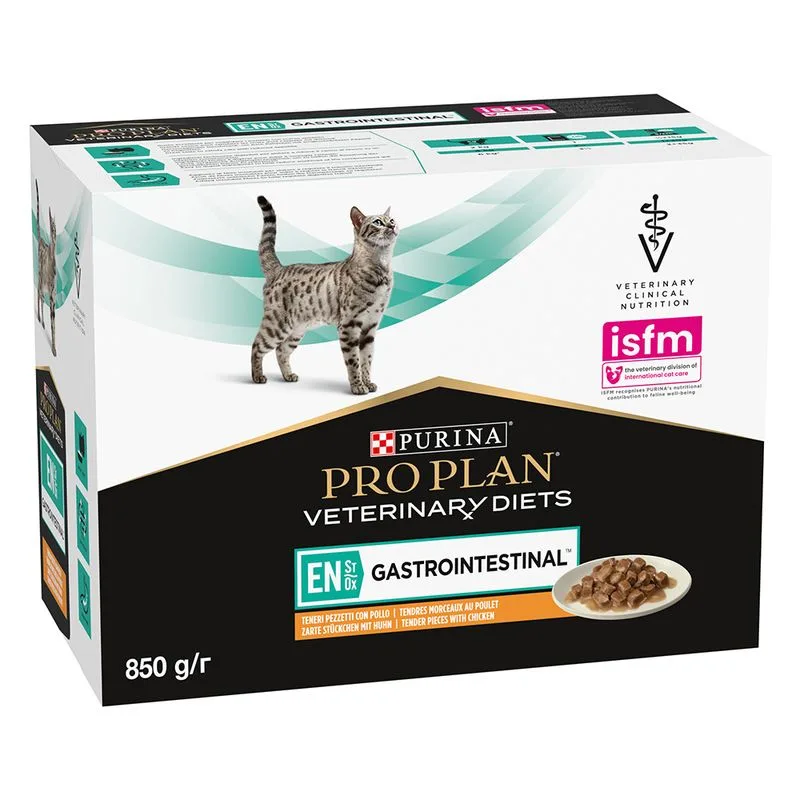 PURINA PRO PLAN Veterinary Diets Feline EN ST/OX Gastrointestinal Pollo (Set %: 20 x 85 g)