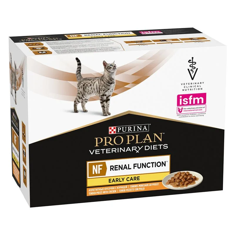PURINA PRO PLAN Veterinary Diets Feline NF Renal Function Early Care Pollo (Set %: 20 x 85 g)