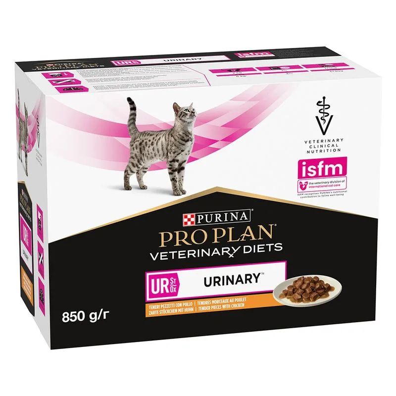 PURINA PRO PLAN Veterinary Diets Feline UR ST/OX - Urinary Pollo (Set %: 20 x 85 g)