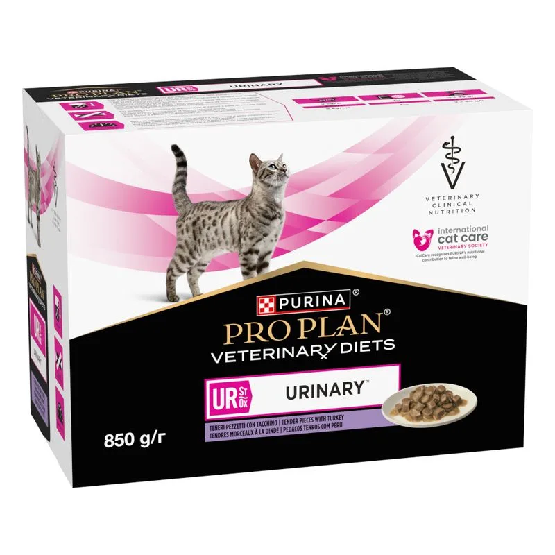 PURINA PRO PLAN Veterinary Diets Feline UR ST/OX - Urinary Tacchino (Set %: 20 x 85 g)
