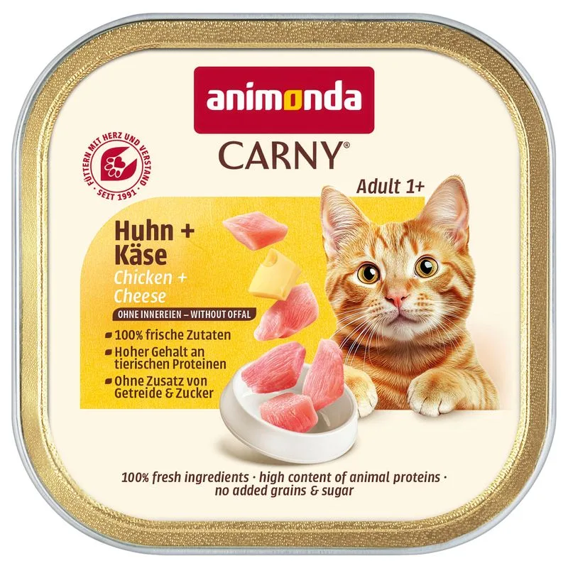 animonda Carny Adult 64 x 85 g (Pollo & Formaggio)