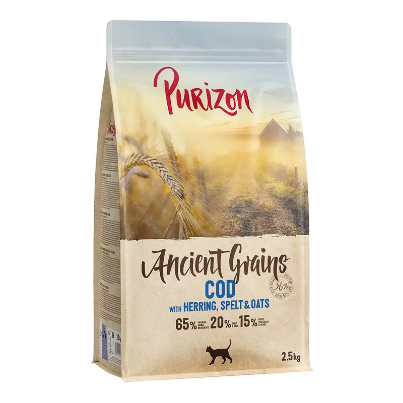 Purizon Adult Merluzzo - Grani antichi (2,5 kg)