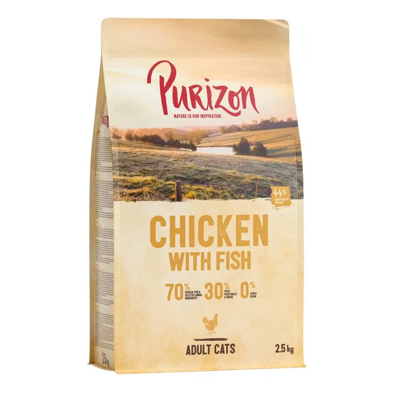 Purizon Adult Pollo & Pesce - senza cereali (2,5 kg)