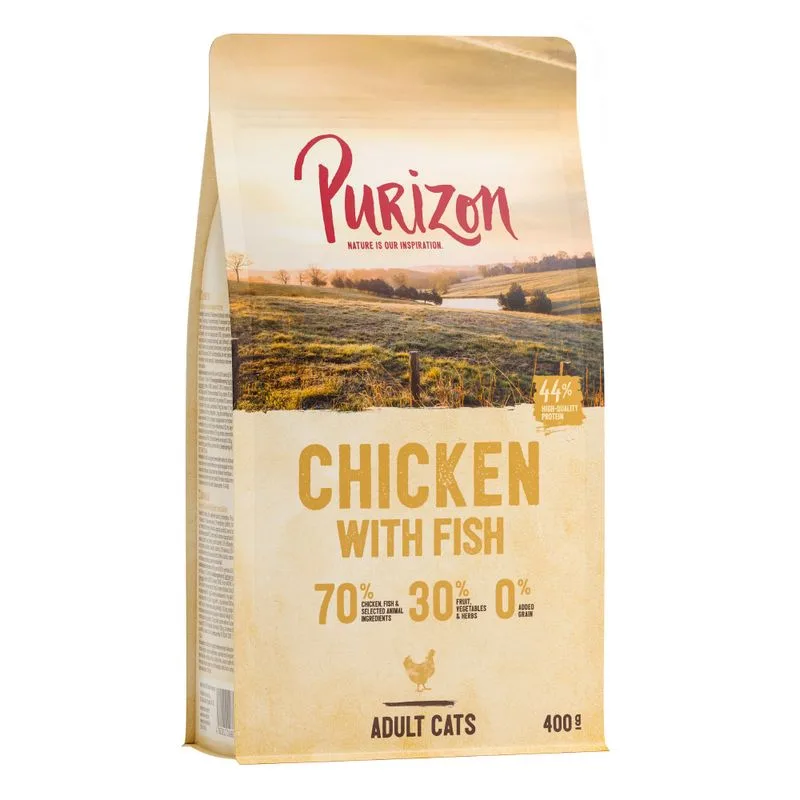 Purizon Adult Pollo & Pesce - senza cereali (400 g)