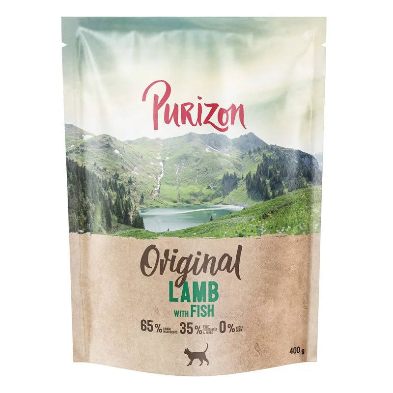 Purizon Cat Adult Agnello con Pesce - Original Daily 65% (400 g)