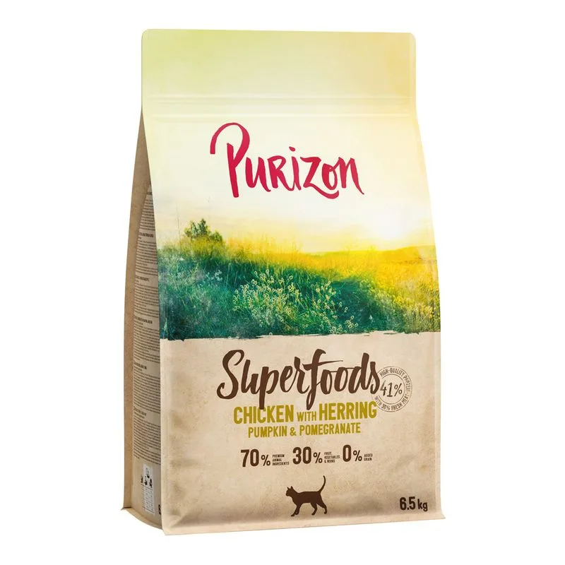 Purizon Cat Superfoods Pollo (Set %: 2 x 6,5 kg)