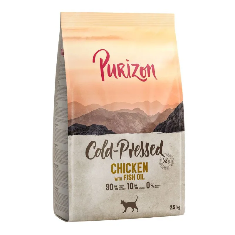 Purizon Coldpressed Pollo con Olio di Pesce (Set %: 2 x 2,5 kg)