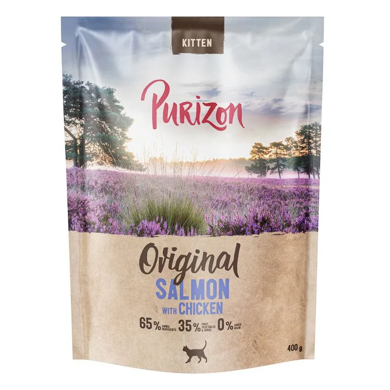 Purizon Kitten Salmone con Pollo - senza cereali (NUOVO: 400 g)