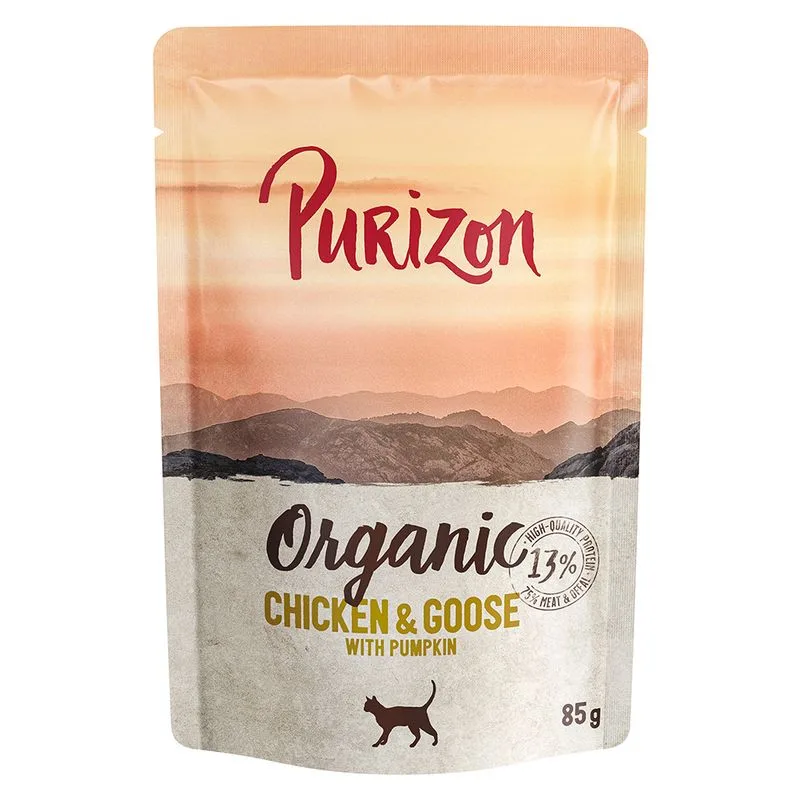 Purizon Organic 24 x 85 g (Pollo e Oca con Zucca)